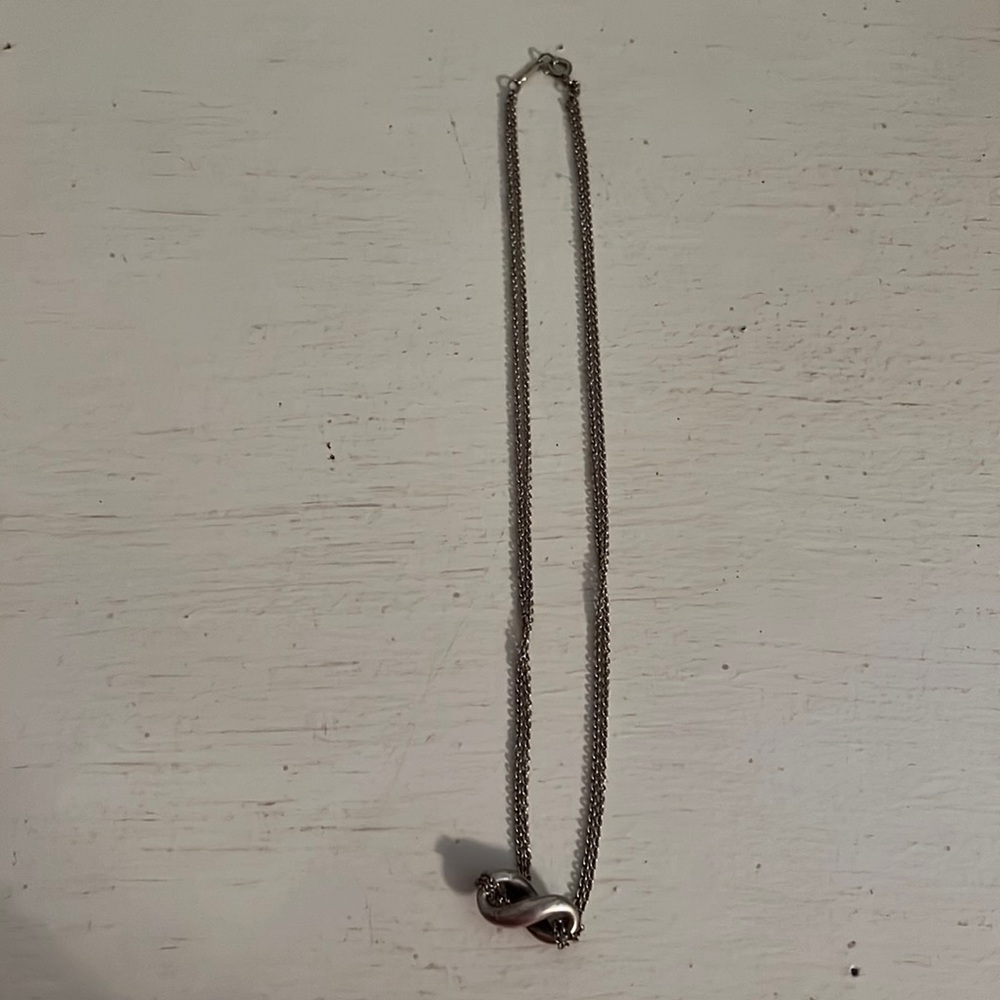 Tiffany’s infinity necklace